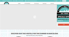 Desktop Screenshot of barcelonaridershostel.com