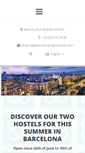 Mobile Screenshot of barcelonaridershostel.com